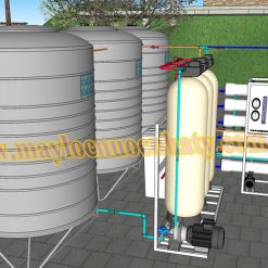 Alternative view of Hệ thống lọc nước RO 6000l h